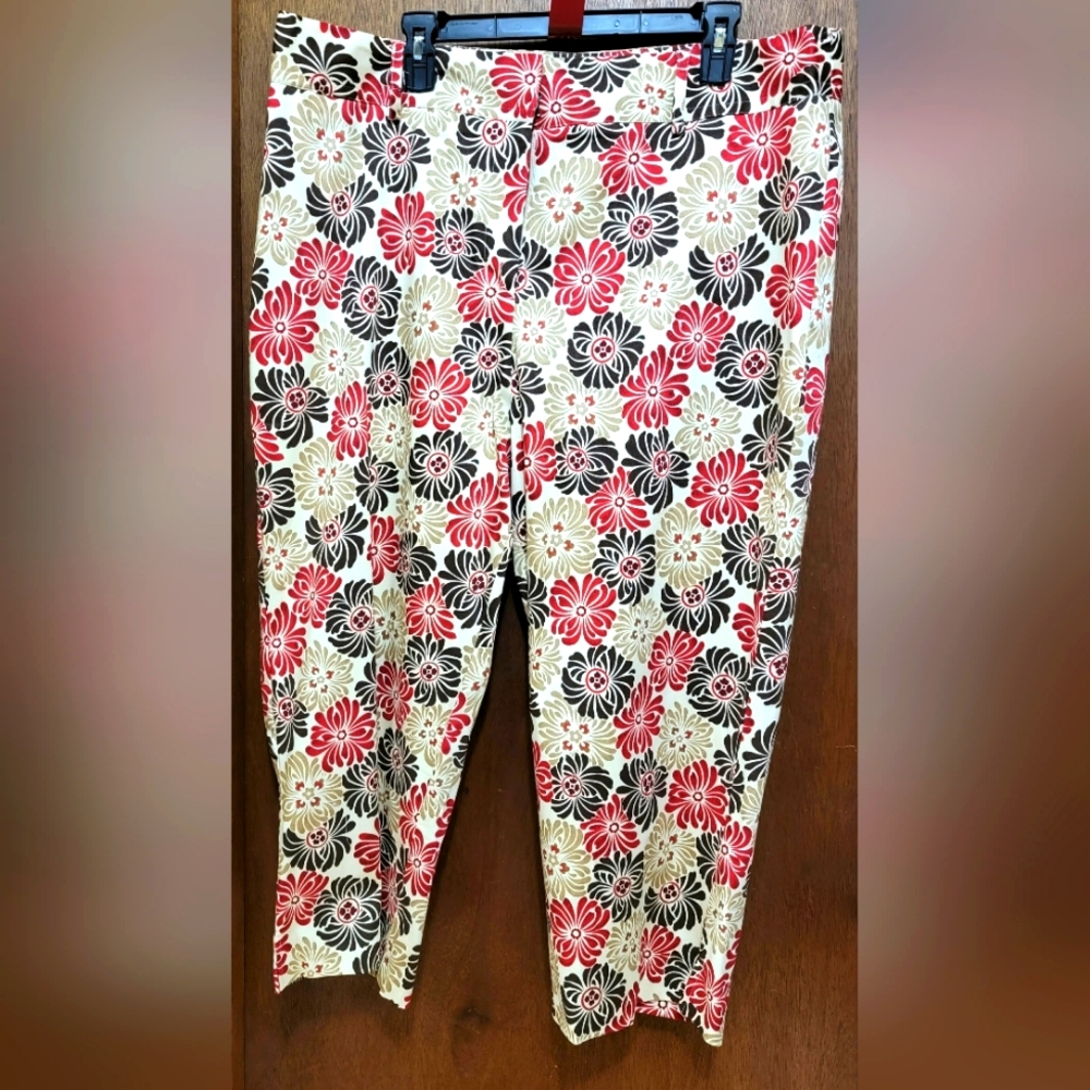 Carolina Blues Plus (stretch) Capri pants